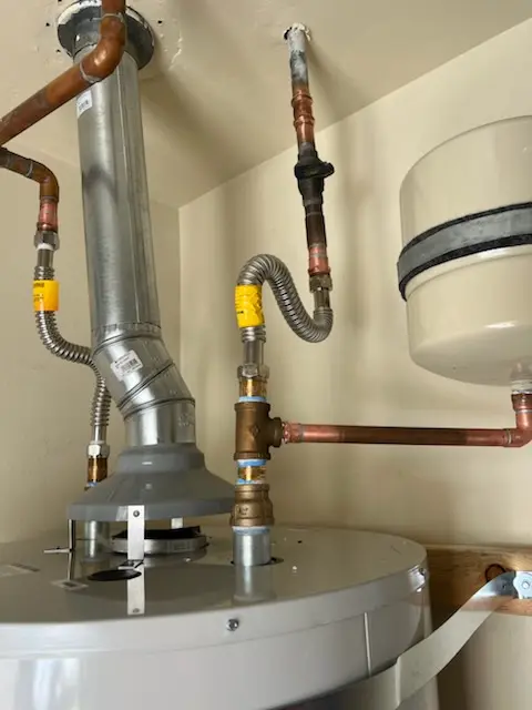 Water heater installation and plumbing repair in Wallace Mill